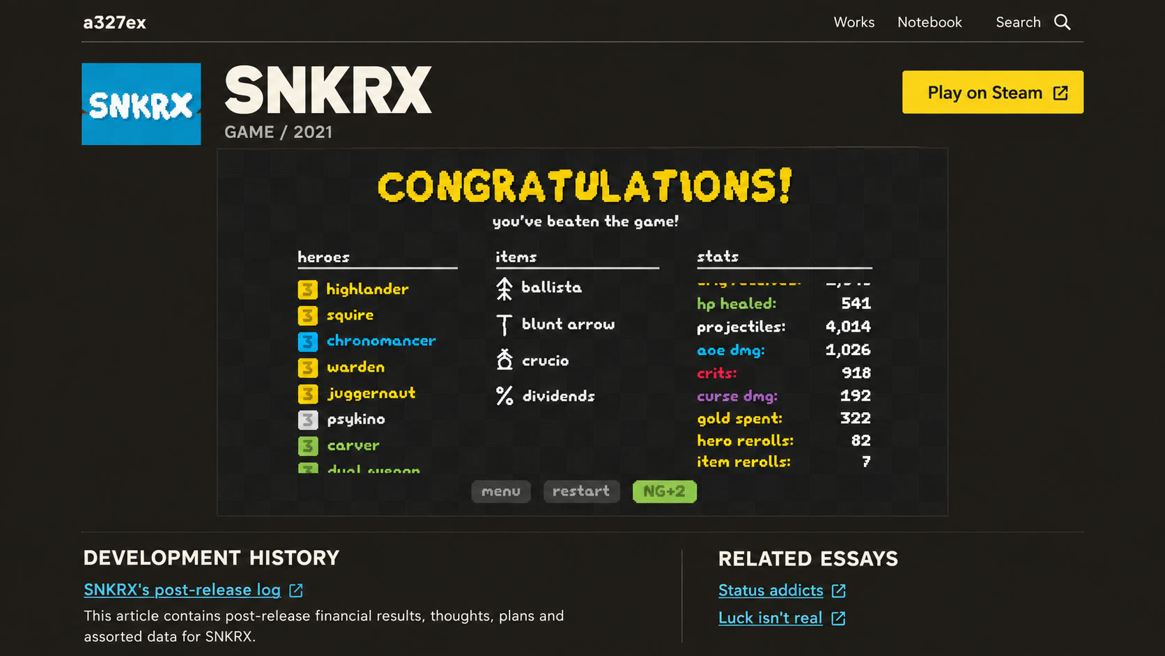 SNKRX home